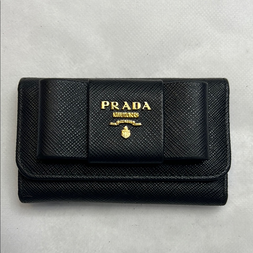 PRADA Black Key Wallet